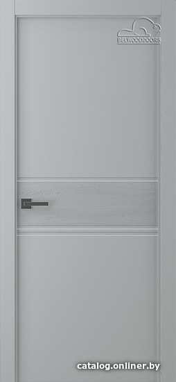 

Межкомнатная дверь Belwooddoors TwinWood 2 80 см (эмаль светло серый)