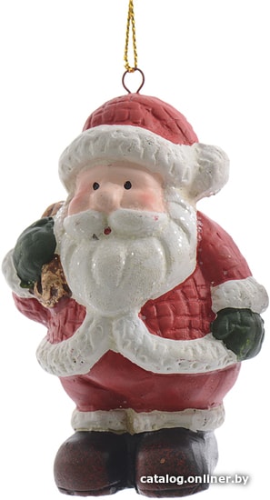 

Елочная игрушка Albero Di Natale Санта с елочкой 5.5х5х7.5 см 633401-1