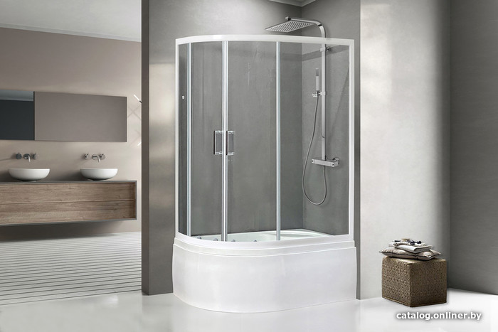 

Душевой уголок Royal Bath RB8120BK-T-R 120x80