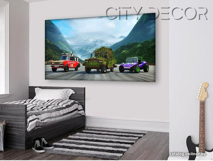 

Модульная картина Citydecor Транспорт 9.32 75x37 см