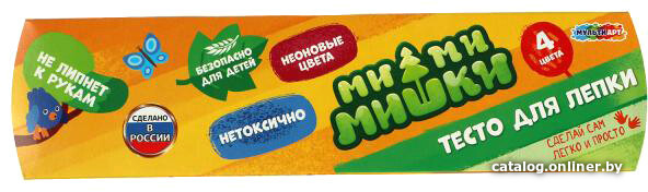 

Набор для лепки MultiArt Тесто Ми-ми-мишки PDNEON4-MIMI