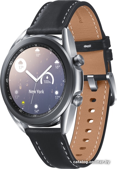 

Умные часы Samsung Galaxy Watch3 41мм (серебро)
