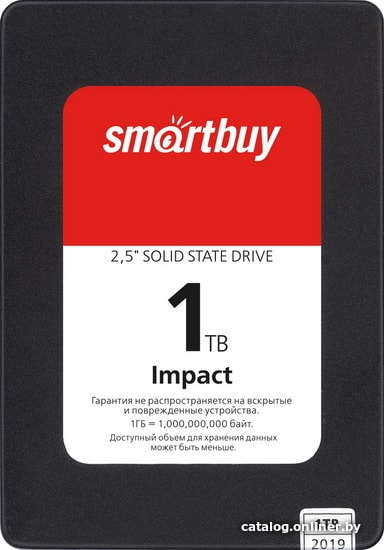 

SSD SmartBuy Impact 1TB SBSSD-001TT-PH12-25S3