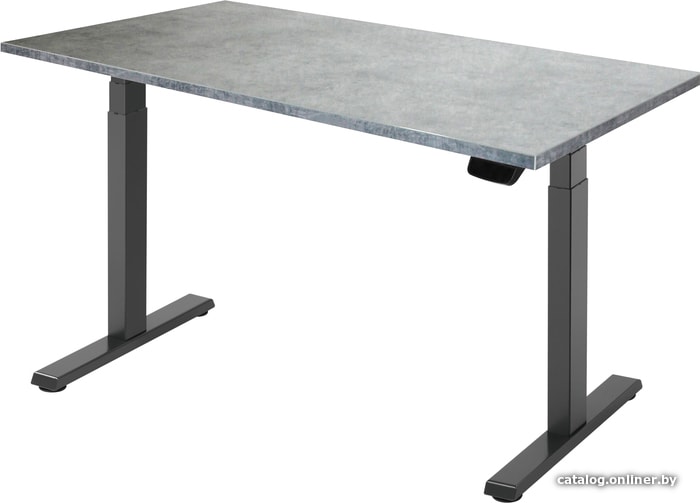 

Стол для работы стоя ErgoSmart Ergo Desk Pro 1360x800x36 мм (бетон чикаго светло-серый/черный)