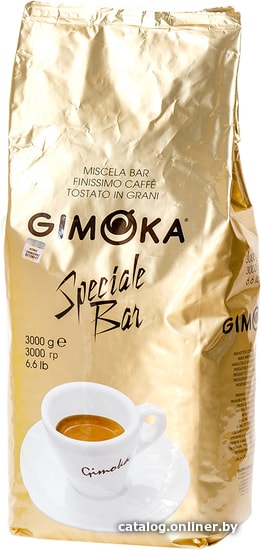 

Кофе Gimoka Speciale Bar в зернах 3 кг