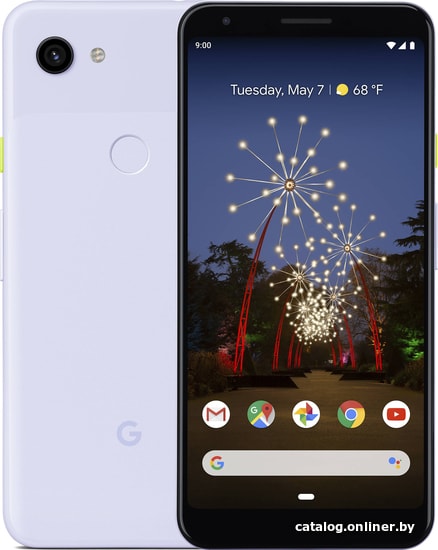 

Смартфон Google Pixel 3a (фиолетовый)
