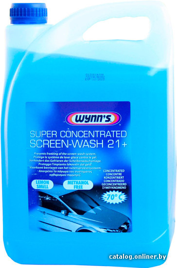 

Стеклоомывающая жидкость Wynn`s Super Concentrated Screen-Wash 21+ зимняя 5л