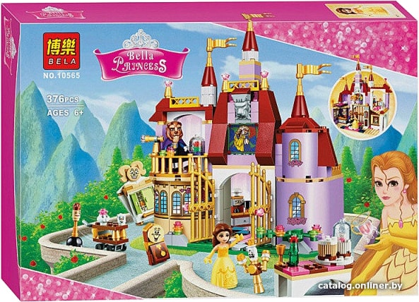 

Конструктор Bela Princes 10565 Заколдованный замок Белль