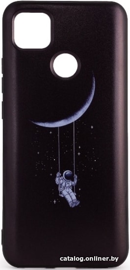 

Чехол для телефона Case Print для Xiaomi Redmi 9С (астронавт на луне)