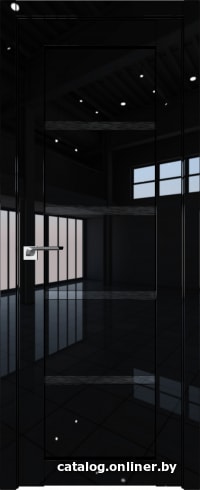 

Межкомнатная дверь ProfilDoors 2.09L 90x200 (черный люкс, стекло дождь черный)