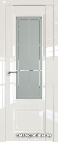 

Межкомнатная дверь ProfilDoors 2.103L 60x200 (магнолия люкс, стекло гравировка 1)