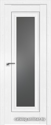 

Межкомнатная дверь ProfilDoors 24X 70x200 (пекан белый серебро/стекло графит)