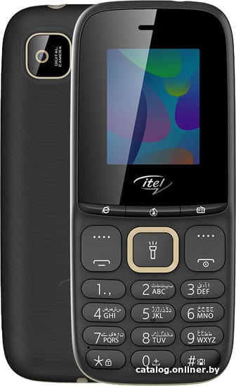 

Кнопочный телефон Itel IT2173 (черный)