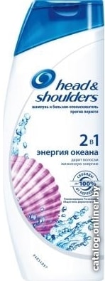 

Head & Shoulders Шампунь 2 в 1 Энергия океана 400 мл