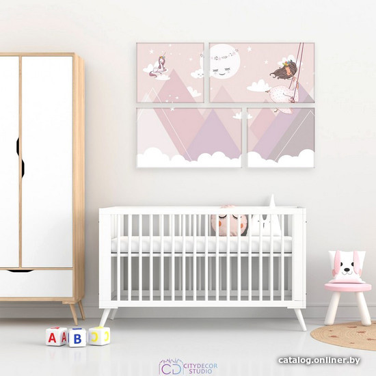 

Модульная картина Citydecor Princess 8.43 83x118 см