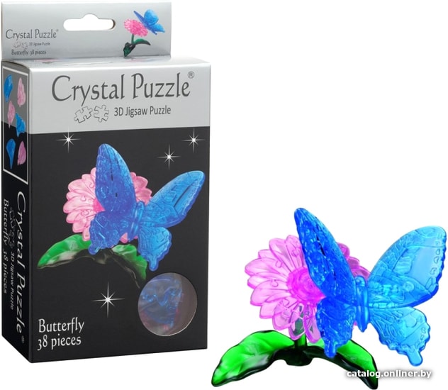 

3Д-пазл Crystal Puzzle Бабочка 90122