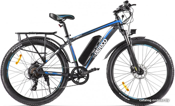 

Электровелосипед Eltreco XT 850 New (серый/синий)