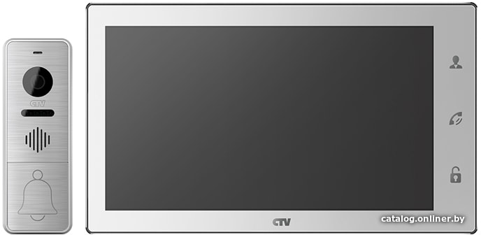 

Комплект видеодомофона CTV CTV-DP4102FHD (белый)