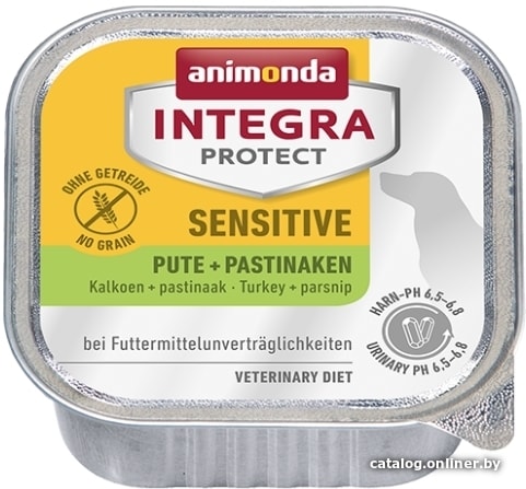 

Консервированный корм для собак Animonda Integra Protect Sensitive Adult turkey + parsnip 150 г