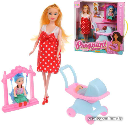 

Кукла Наша Игрушка Маленькая мама 6006