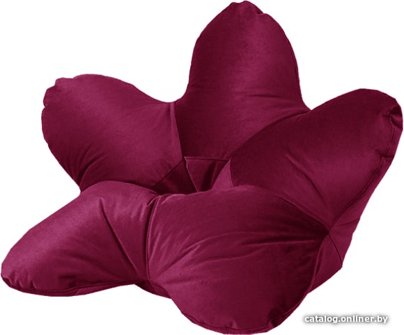 

Кресло-мешок Мама рада! Boho 120х120 (велюр, черешня, smart balls, XL)