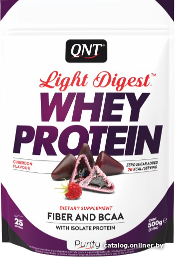 

Протеин сывороточный (изолят) QNT Light Digest Whey Protein (кубердон, 500 г)