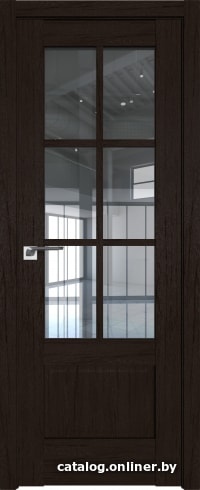 

Межкомнатная дверь ProfilDoors 103XN 50x200 (дарк браун, стекло прозрачное)