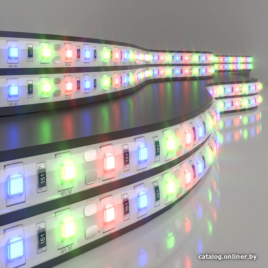 

Светодиодная лента Elektrostandard 12V 14.4W 60Led 5050 IP65 RGB, 5м