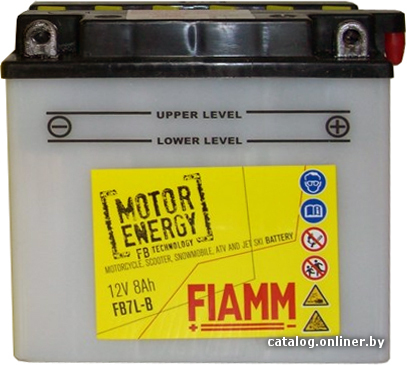 

Мотоциклетный аккумулятор FIAMM FB7L-B (8 А·ч)