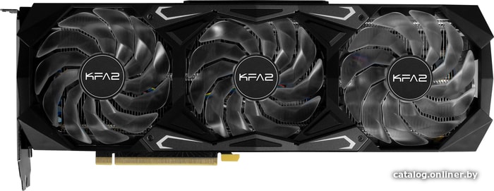 

Видеокарта KFA2 GeForce RTX 3080 SG 1-Click OC LHR 38NWM3MD99RK