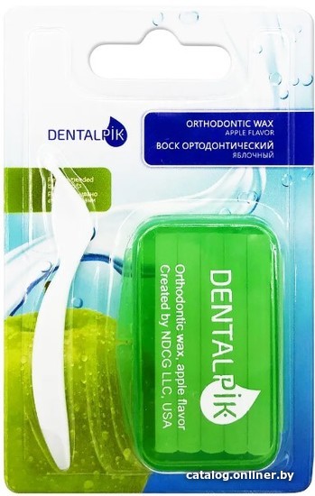 

Воск ортодонтический Dentalpik Яблоко с дозатором
