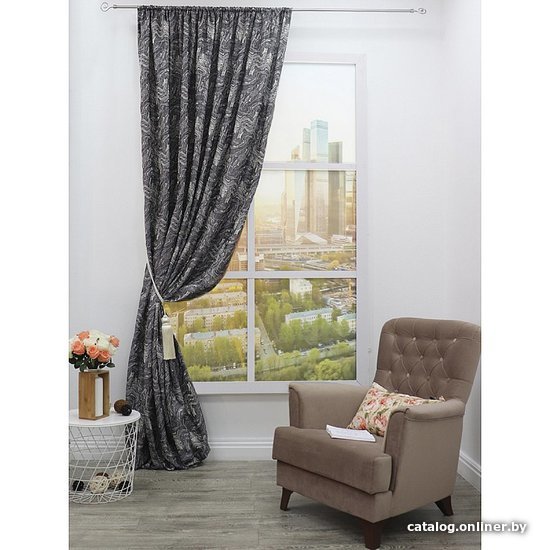

Штора Amore Mio tr-103176 2x2.7 м (серый)