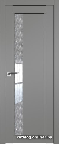 

Межкомнатная дверь ProfilDoors 2.71U 70x200 (грей/стекло дождь белый)