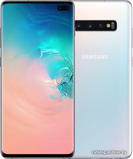 

Смартфон Samsung Galaxy S10+ G975 8GB/128GB Dual SIM Exynos 9820 (перламутр)