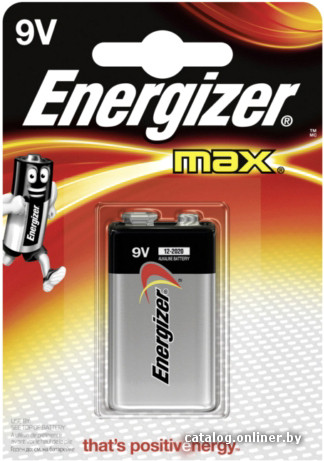 

Батарейка Energizer Max 9V