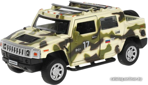 

Внедорожник Технопарк Hummer H2 Pickup HUM2PICKUP-12SLMIL-GN