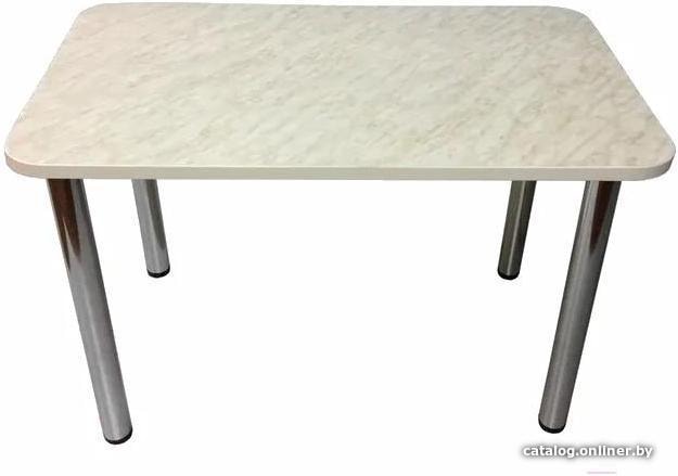 

Кухонный стол Solt 110x70 (мрамор белый/ноги хром)