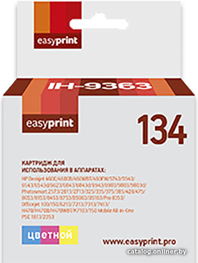 

Картридж easyprint IH 9363 (аналог HP 134 (C9363HE))