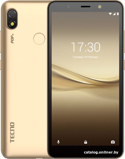 

Смартфон Tecno Pop 3 (золотистый)