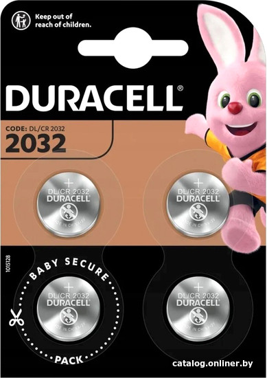 

Батарейка DURACELL Specialistica Litio CR2032 (таблетка, 4 шт)