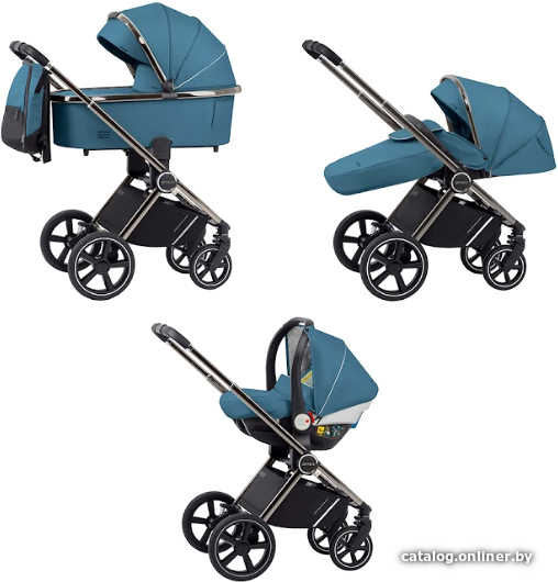 

Универсальная коляска Carrello Ultimo CRL-6512 (3 в 1, space blue)