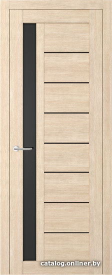 

Межкомнатная дверь Favorite FV-14.1 60x200 (капучино, стекло графит)