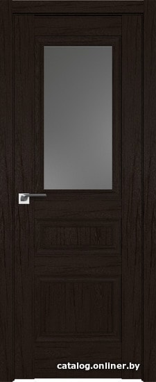 

Межкомнатная дверь ProfilDoors 2.39XN 40x200 (дарк браун, стекло графит)