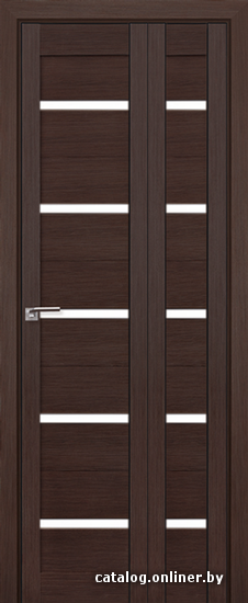 

Межкомнатная дверь ProfilDoors 7X складная Венге мелинга
