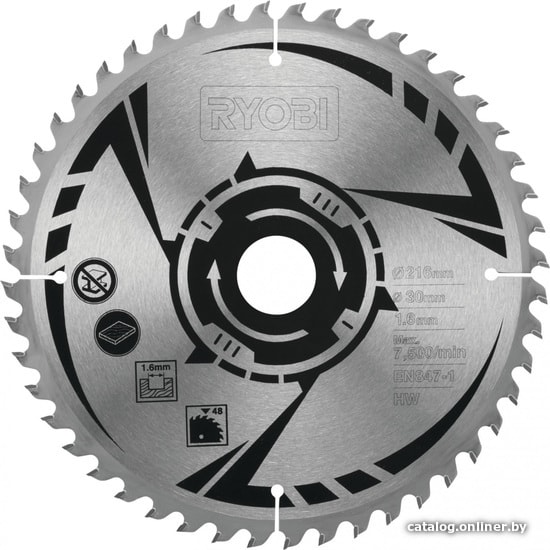 

Пильный диск Ryobi SB216K16T48A1 5132003806