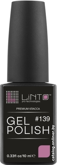 

Гель-лак Linto Gel Polish (тон 139) 10 мл