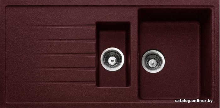

Кухонная мойка Longran Classic CLS1000.500 15 (marone/93)