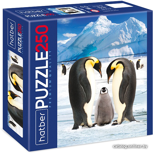 

Пазл Hatber Императорские пингвины 250ПЗ3_27015 (250 эл)