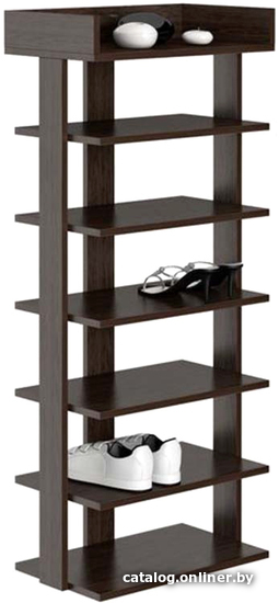 

Полка для обуви Bon Mebel Корсика 52.2x31.2x125 (венге)
