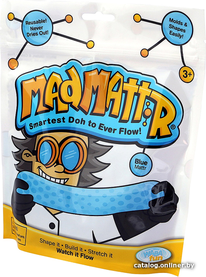 

Песок кинетический Mad Mattr 210-600 (синий)